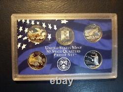1999-s To 2009-s - Silver Quarter Sets - Uncirculated - Not Graded - Sealed