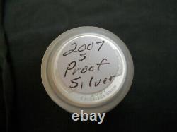 1 Roll Of 2007-s Proof Silver Quarters. 40 C0ins. Combine Shipping