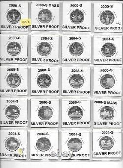 2000-2004 Silver Proof State Quarters SP-2