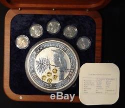 2000 Australia Silver Kilo Kookaburra Honor Mark Coin US State Quarter #74/1000