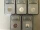 2000 S Complete 5 Coin Silver State Quarter Proof Set NGC Graded PF70 UCAM