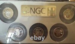 2000-S Silver Proof State Quarter Set NGC PF70 Ultra Cameo Multi Holder