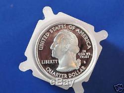 2000-S Virginia Statehood Silver Quarter Proof Roll Of 40 Coins