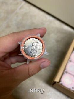 2000 uncirculated State Quarters? $100? 10 OBW rolls? 5 States? P&D FULL SET