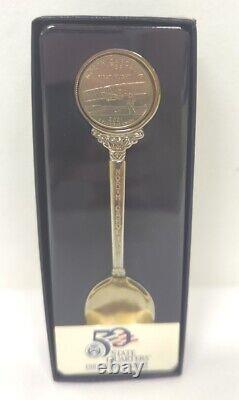 2001 North Carolina State Quarter Spoon Limited Edition U. S. Mint