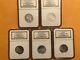 2001 S Complete 5 Coin Silver State Quarter Proof Set NGC Graded PF70 UCAM