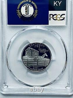 2001-S Kentucky Statehood Silver Quarter PCGS PR70DCAM