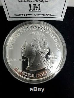 2001 Washington State Quarter 4 Troy oz Silver Quarter