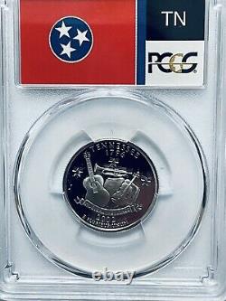 2002-S Tennessee Statehood Silver Quarter PCGS PR70DCAM