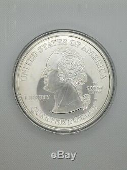 2002 Washington State Quarter 4 Troy oz Silver Commemorative