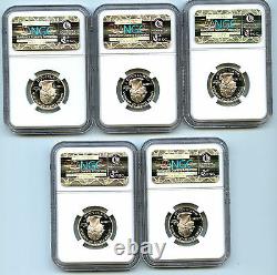 2003 S 5 Silver State Quarter NGC PF70 Graded UCAM Proof Coin 25 Cent Set