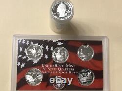 2003 S SILVER QUARTER ASSORTED ROLL (40-8 from each state) GEM PROOF QUARTERS