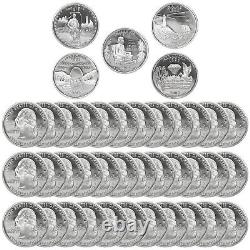 2003 S State Quarter Roll Gem DCam 90% Silver Proof 40 US Coins