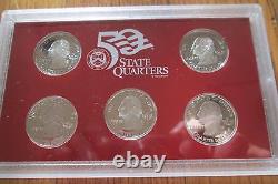 2003 Silver Quarter Proof Set U. S. Mint No Box No COA 40 State Silver Quarters