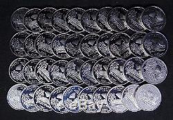 2003 State Quarter 25c Arkansas 90% Silver Proof Full Roll 40 Coins