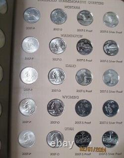 2004-2008 P, D, S & S Clad and Silver Proof Washington Statehood Quarter set