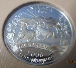 2004-2008 P, D, S & S Clad and Silver Proof Washington Statehood Quarter set