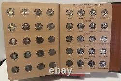 2004-2008 Washington Statehood Quarters with Proofs 8144 Dansco Album 100 Coins