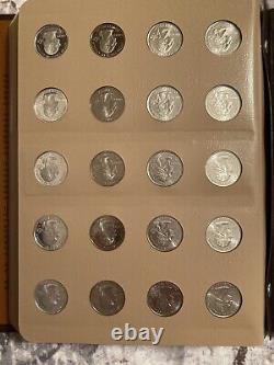 2004-2008 Washington Statehood Quarters with Proofs 8144 Dansco Album 100 Coins