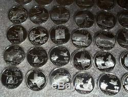 2004 2009 Silver State Quarter Gem Proof $10 Roll 40 Coins Washington Bullion