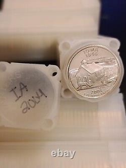 2004-S 25C Iowa Silver (Proof) Quarters 40ct