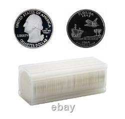 2004 S Florida State 90% Silver Proof Roll 40 US Coins