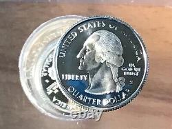 2004-S Michigan Statehood Silver Quarter DCAM Proof Lot of 14 Coins