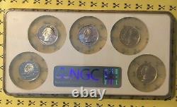 2004-S SILVER Proof Set of State Quarters NGC PF 70 Ultra Cameo WITH FREE GOLD