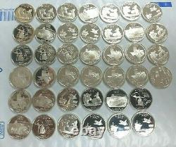 2004 S StateHood Quarter Roll 90% Silver Proof 40 US Coins M49
