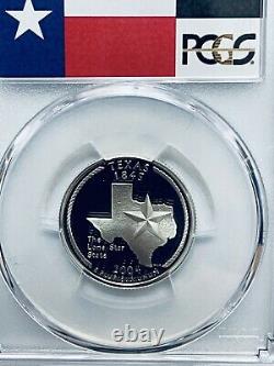 2004-S Texas Statehood Silver Quarter PCGS PR70DCAM