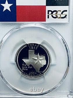 2004-S Texas Statehood Silver Quarter PCGS PR70DCAM