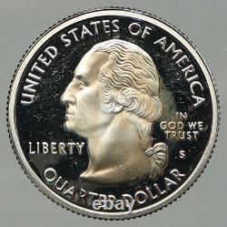 2004 S UNITED STATES USA Washington FLORIDA Old Proof Silver Quarter Coin i92648