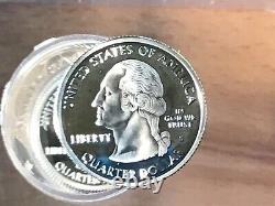 2004-S Wisconsin Statehood Silver Quarter DCAM Proof Lot of 16 Coins