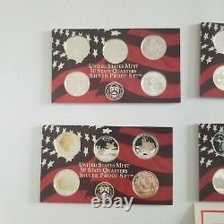 2004 Silver State Quarter Lot of 40, $10 Face Value in Mint Cardboard Holders