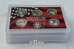 2004 thru 2009 S Proof State Quarter 90% Silver 31 Coin Statehood Lot-Free Ship