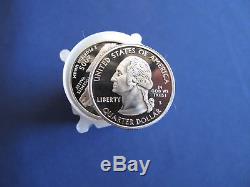 2005-S California Silver Statehood Quarter Gem DCAM Proof roll of 40 Coins