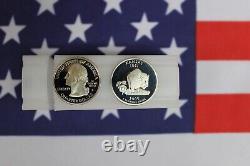 2005 S Kansas State Quarter 90% Silver Proof Roll 40 US Coins