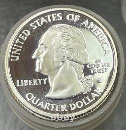 2005-S Minnesota State 90% Silver Quarter Roll 40 Coins Deep Cameo FREE Shipping