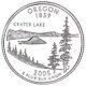 2005-S Oregon Silver Proof Quarter roll 40 GEM coins tube $10 Face Value