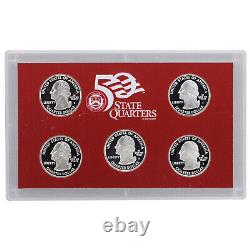 2005 S Proof State Quarter Set 10 Pack 90% Silver No Boxes or COAs 50 Coins