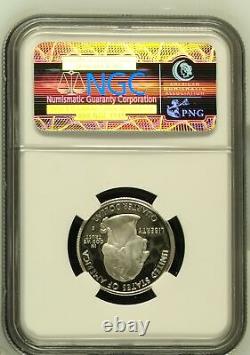 2005 S Silver Proof Wyoming State Quarter NGC PF-70 ULTRA CAMEO