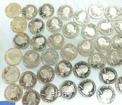 2005 S State Quarter Roll Gem Deep Cameo 90% Silver Proof 40 US Coins M51