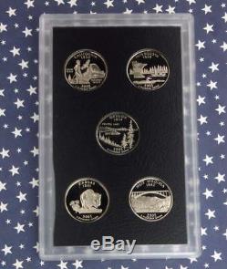 2005 US Mint American Legacy Prestige Set, State Quarters, Silver Marine Dollar