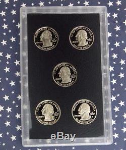 2005 US Mint American Legacy Prestige Set, State Quarters, Silver Marine Dollar