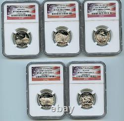 2006 S 5 Silver State Quarter NGC PF70 Graded UCAM Proof Coin 25 Cent Set