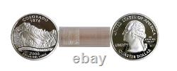 2006-S Colorado Silver Proof Statehood Quarters 40 Coin Roll