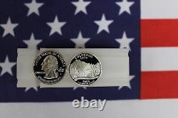 2006 S Colorado State Quarter 90% Silver Proof Roll 40 US Coins
