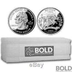 2006-S Silver Proof State Quarter Roll (40 Coins) NEVADA