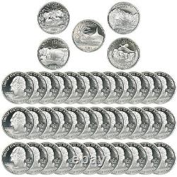 2006 S State Quarter Roll Gem Deep Cameo 90% Silver Proof 40 US Coins