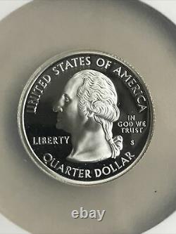 2006-s Ngc Pf 70 Ultra Cameo Silver State Quarters Set (bright Coins/no Toning)